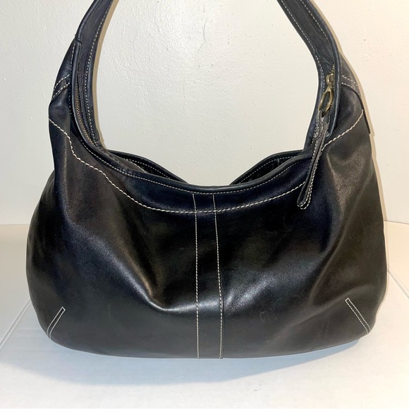 Coach Ergo Legacy Black Leather Shoulder Bag - Picture 3 of 11